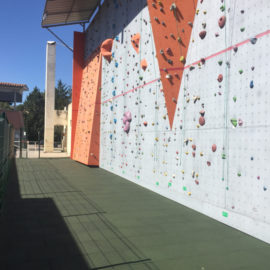Climbing wall tiles
